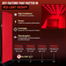 EXESAS    1008 LED, 5040W Dual-Chip, Red Light Therapy Device for Full Body, 4-Wavelengths Infrared LED Panel for Skin, Weight, Pain, Wellness EXESAS