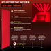 EXESAS     1216 LED, 6080W Dual-Chip, Red Light Therapy Device for Full Body, 4-Wavelengths Infrared LED Panel for Skin, Weight, Pain, Wellness EXESAS