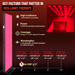 EXESAS   800 LED, 4000W Dual-Chip, Red Light Therapy Device for Full Body, 4-Wavelengths Infrared LED Panel for Skin, Weight, Pain, Wellness EXESAS