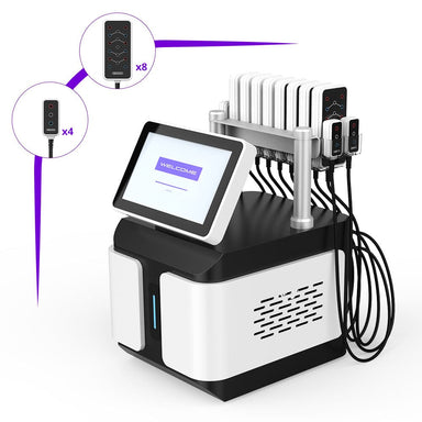 BRÜUN 6D Lipo Laser Pads Machine with 6 wavelengths and 12 pads