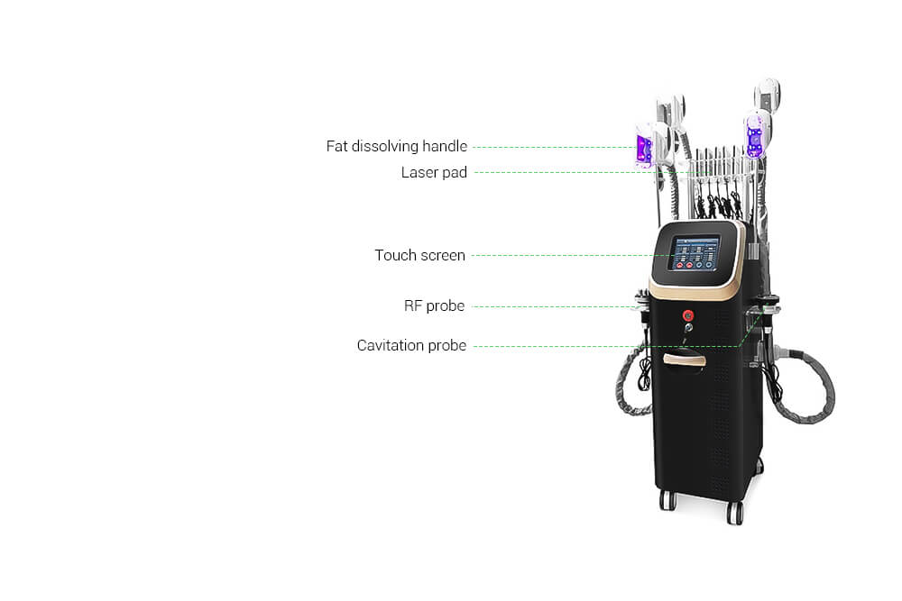 Konmison Vertical 4-Handle Cryo Cooling & Body Contouring System