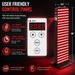 EXESAS 200 LED, 1000W Dual-Chip, Red Light Therapy Device for Full Body, 4-Wavelengths Infrared LED Panel for Skin, Weight, Pain, Wellness EXESAS