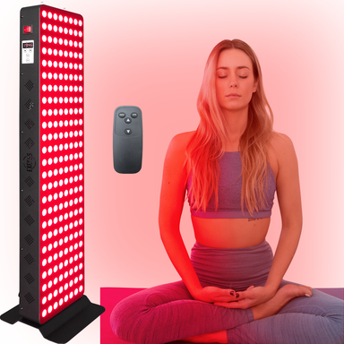 EXESAS 200 LED, 1000W Dual-Chip, Red Light Therapy Device for Full Body, 4-Wavelengths Infrared LED Panel for Skin, Weight, Pain, Wellness EXESAS