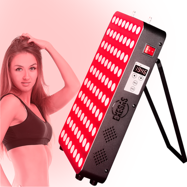 EXESAS 80 LED, 400W Dual-Chip, Red Light Therapy Device for Full Body 660nm & 850nm Infrared LED Panel for Beautiful Skin, Weight & Pain Management EXESAS