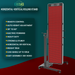 Horizontal/Vertical Powered Automatic Rolling Stand for EXESAS Red Light Therapy Panels, Auto Height Adjustment, (Panel Sold Separately) EXESAS