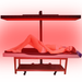 Horizontal  Rolling Stand for EXESAS Red Light Therapy Panels, Compatible only with EXESAS Panels. (Stand Only, Panel Sold Separately) EXESAS