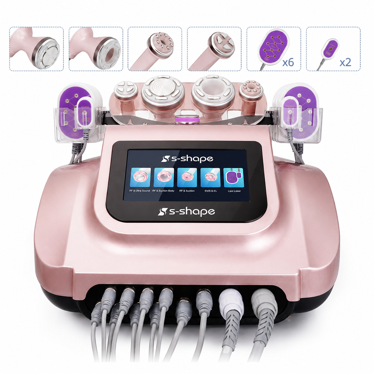 Shape Tactics S-Shape 6-in-1 30K Cavitation RF & Lipo Laser System Cavitation Machines