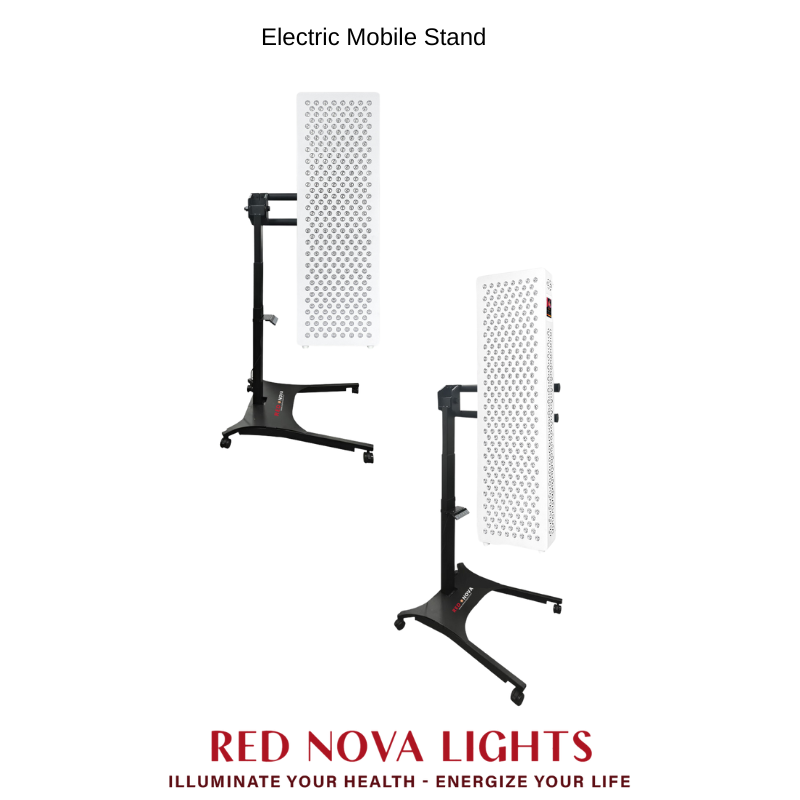 Red Nova Lights Premium Electric Mobile Stand for Red Light Panels