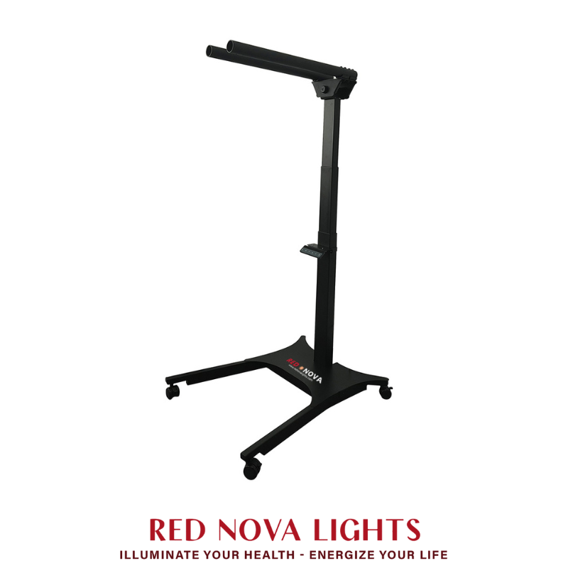 Red Nova Lights Premium Electric Mobile Stand for Red Light Panels