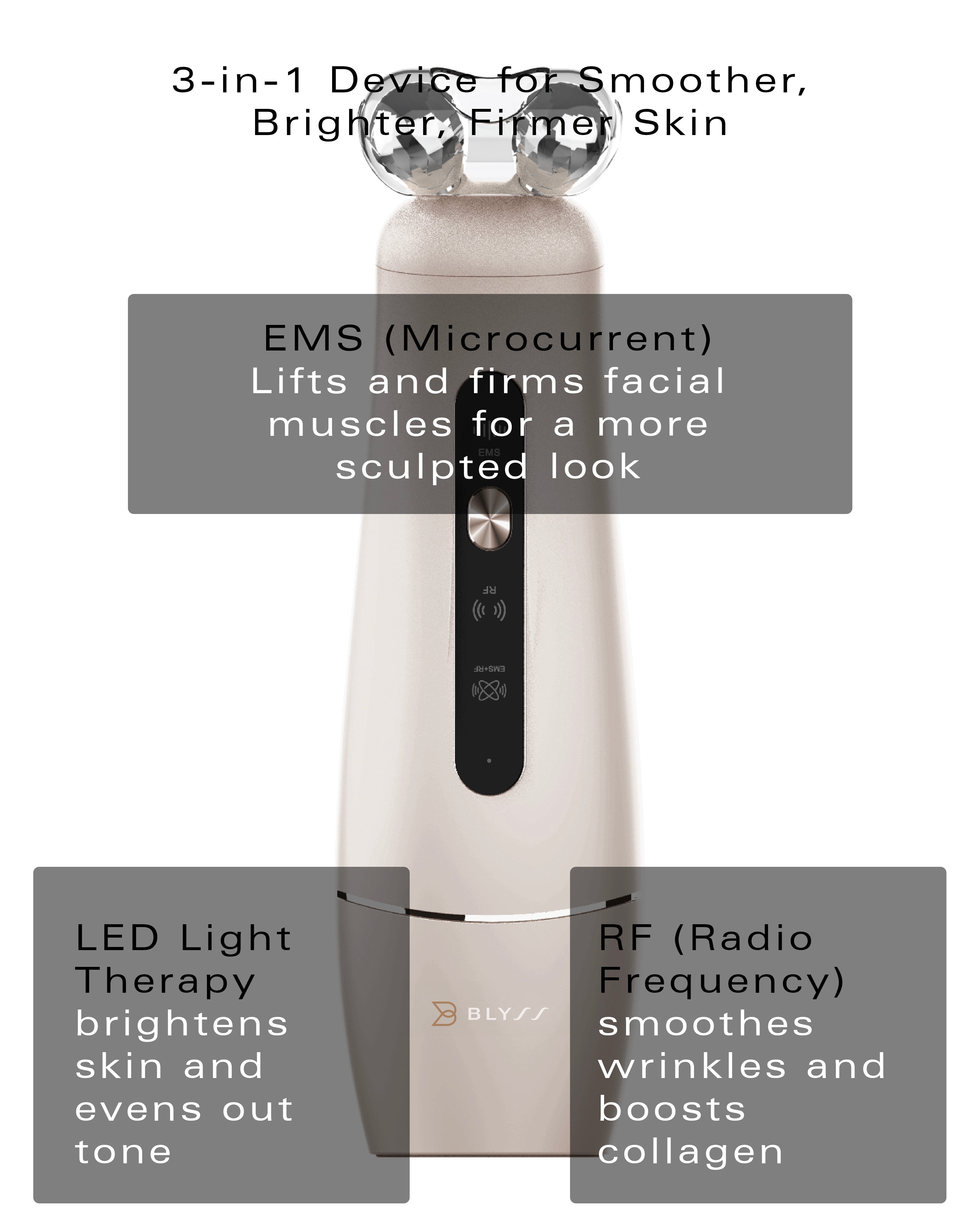 Blyss Luna 3-in-1 Skin Rejuvenation Device