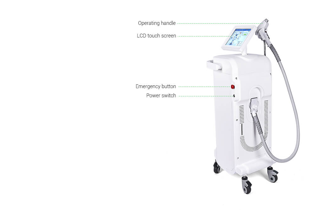 Konmison 1000W 808 Diode Laser Aesthetic Machine
