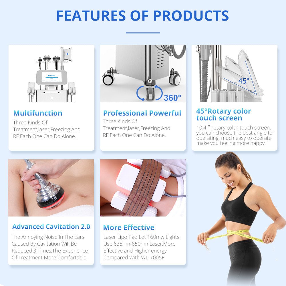 Shape Tactics 160mW Lipo Laser & Cavitation Cooling Contouring System