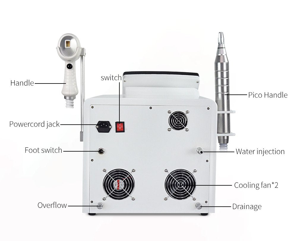 Shape Tactics 2-in-1 Picosecond Tattoo & 808nm Diode Laser System Cavitation Machines