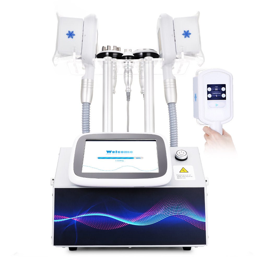 Shape Tactics 5-in-1 RF Cavitation Double-Handle Cryolipolysis Cooling System Cavitation Machines