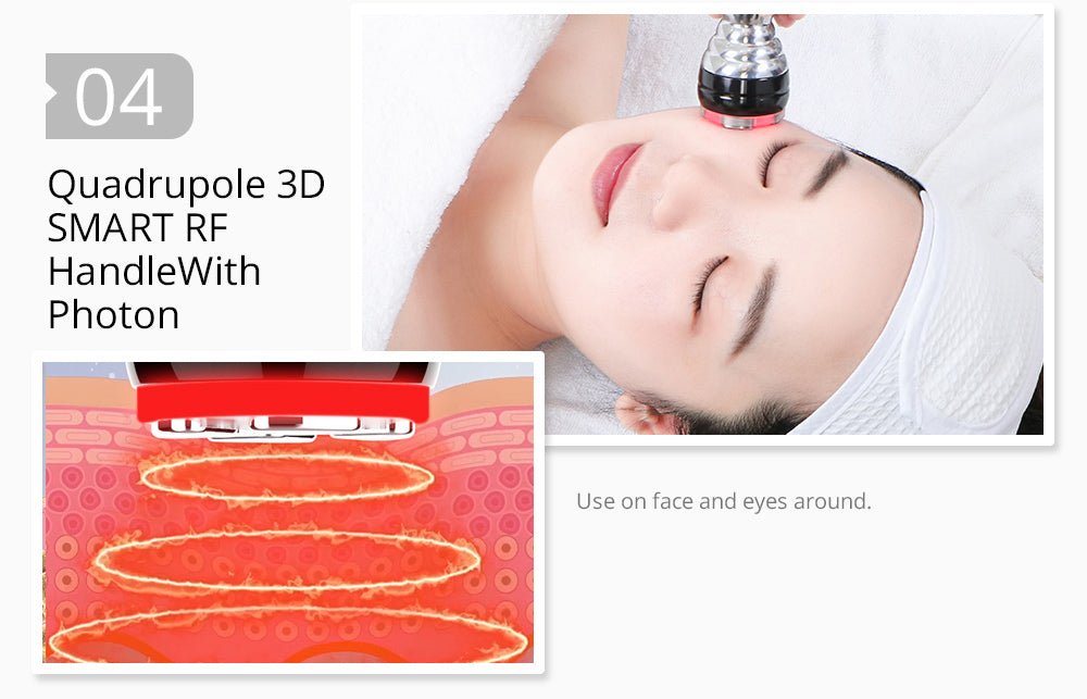 Shape Tactics 5-in-1 Unoisetion Cavitation 2.0 3D Smart Vacuum RF System Cavitation Machines