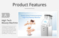 Shape Tactics 5-in-1 Unoisetion Cavitation 2.0 3D Smart Vacuum RF System Cavitation Machines