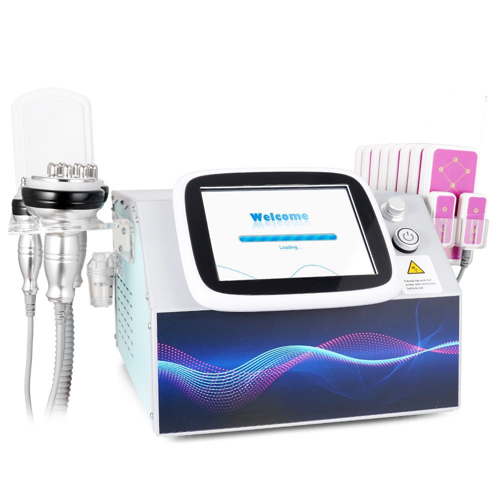 Shape Tactics 6-in-1 Cavitation RF Cryolipolysis Lipo Laser System Cavitation Machines