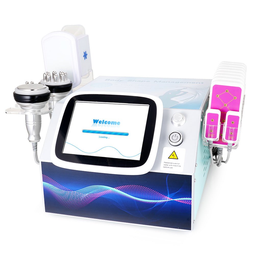 Shape Tactics 6-in-1 Cavitation RF Cryolipolysis Lipo Laser System Cavitation Machines