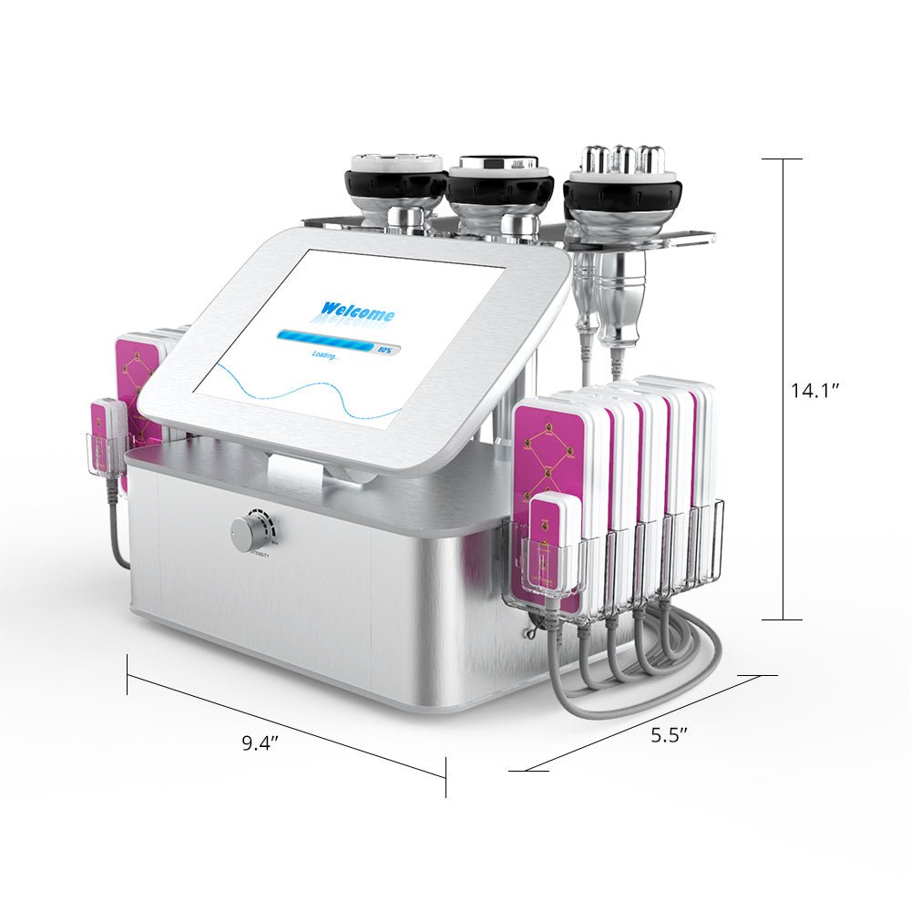 Shape Tactics 7-in-1 Ultrasonic Cavitation & RF System with 160mW Laser Cavitation Machines