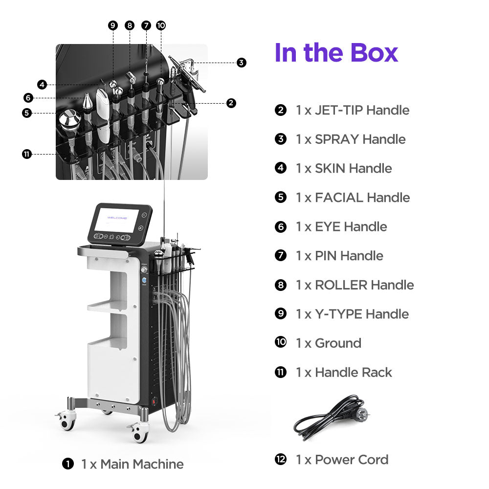 Shape Tactics 8-in-1 Hydro-Dermabrasion Skin Rejuvenation System