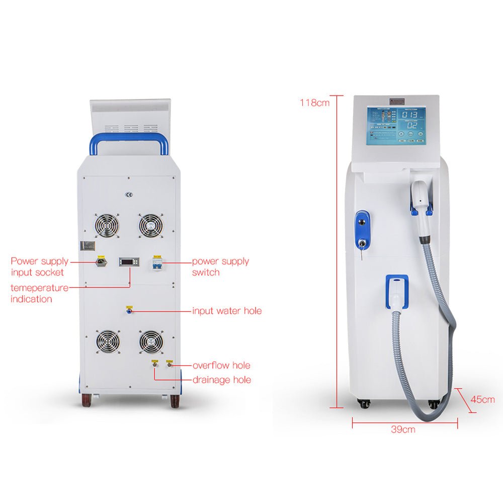 Shape Tactics 808nm Diode Laser Hair Removal System with Cooling