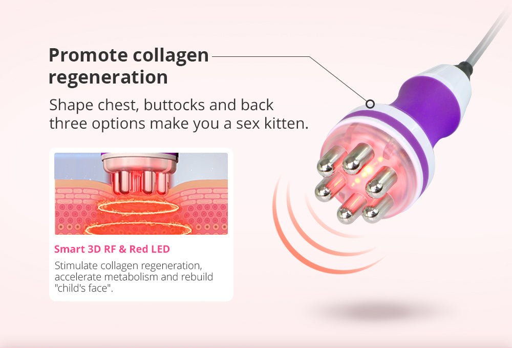 Shape Tactics 9-in-1 Unoisetion Cavitation RF Vacuum Bio Photon System Cavitation Machines