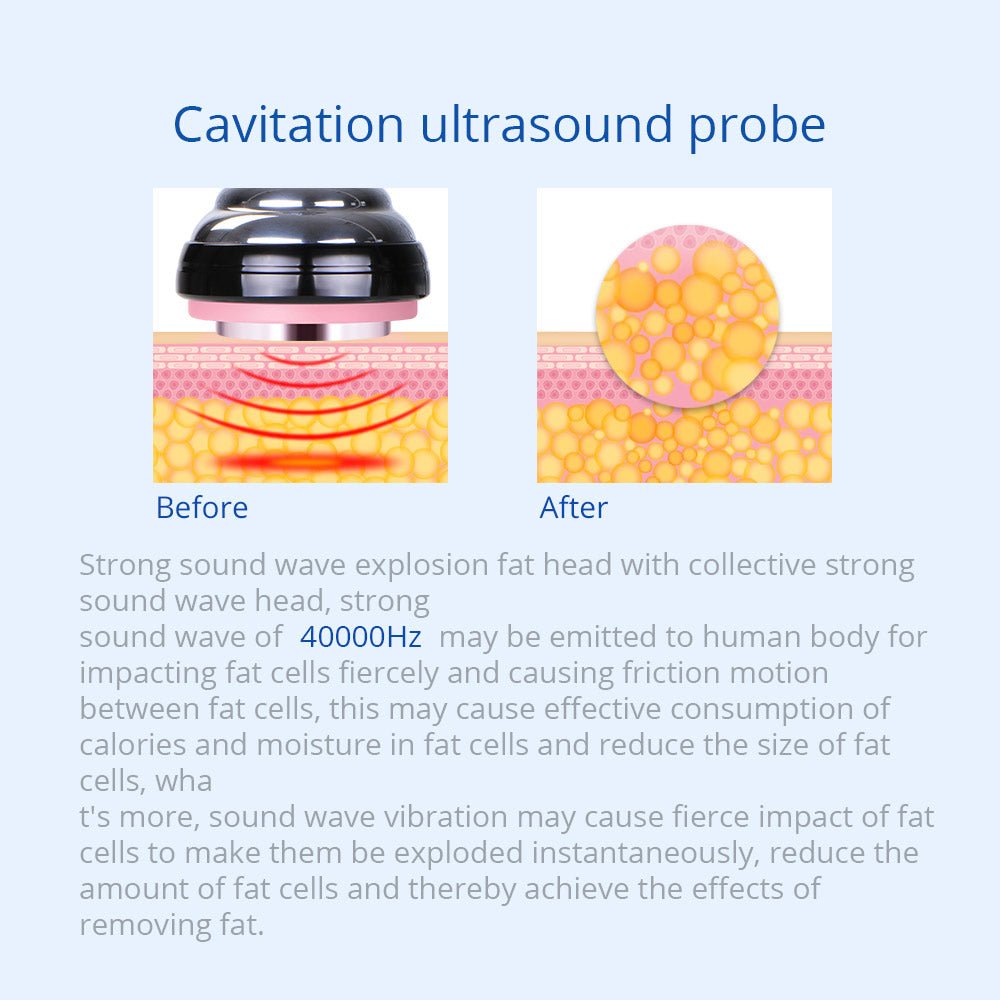 Shape Tactics Advanced 5-in-1 Cryolipolysis 40K Cavitation RF Lipo Laser System Cavitation Machines