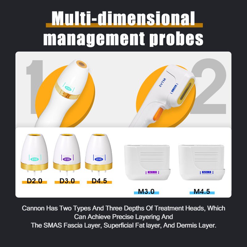 Shape Tactics Advanced 7D HIFU Skin Care System Cavitation Machines
