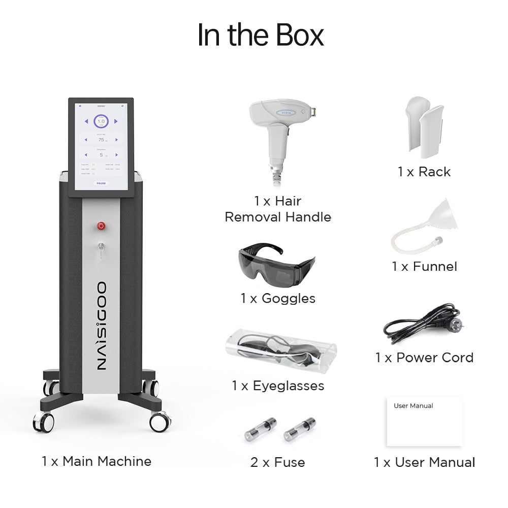 Shape Tactics Advanced 808nm Laser Hair Removal Machine