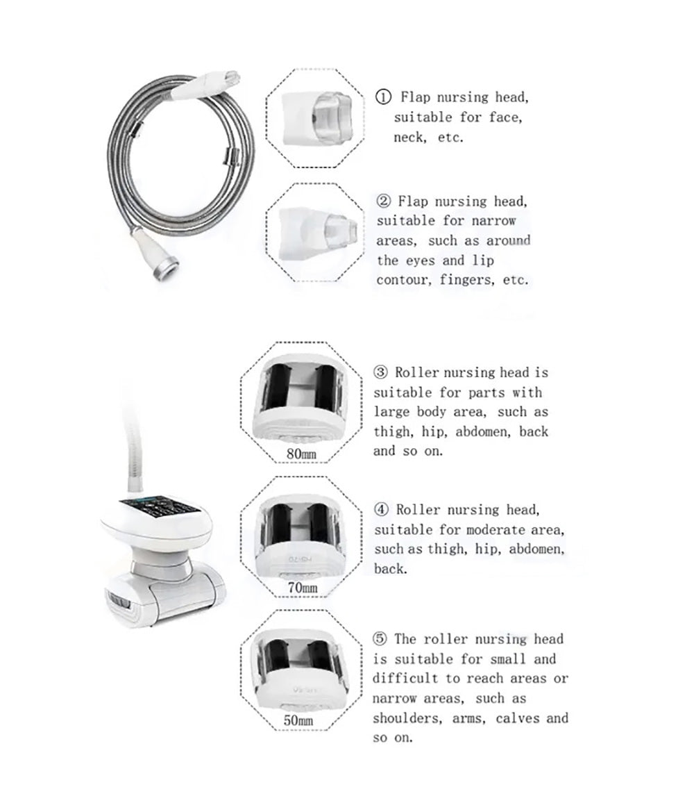 Shape Tactics Advanced Body Sculpting System with Negative Pressure and Inner Ball Roller
