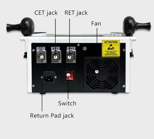Shape Tactics Advanced CET RET Diathermy RF Therapy System Cavitation Machines