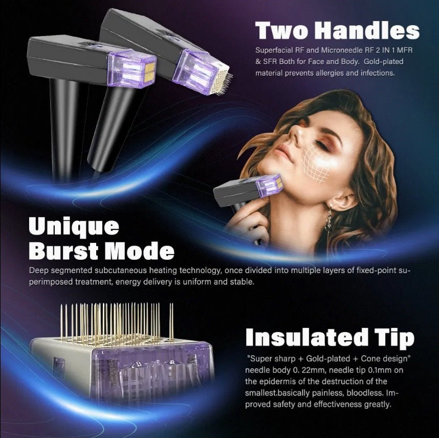 Shape Tactics Depth 8 Gold RF Micro-Needling System