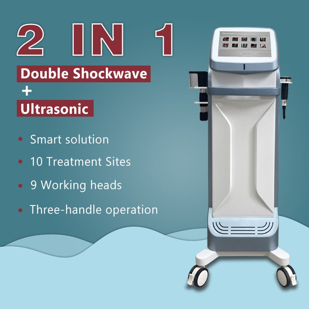 Shape Tactics 2-in-1 Standing Shockwave & Ultrasound Therapy System