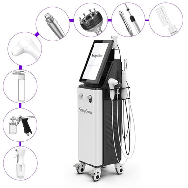 BRÜUN Scalp Glow 8 in 1 Head Spa Bubble Spa Scalp Machine